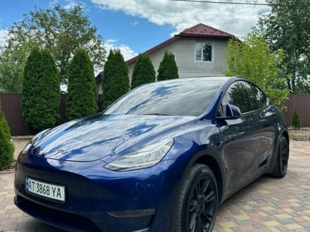 Синій Тесла Model Y, об'ємом двигуна 0 л та пробігом 106 тис. км за 23700 $, фото 1 на Automoto.ua