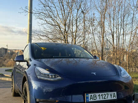 Синій Тесла Model Y, об'ємом двигуна 0 л та пробігом 18 тис. км за 26000 $, фото 1 на Automoto.ua