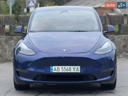 Тесла Model Y 2023 в Виннице на Automoto.ua Синий Тесла Model Y, объемом двигателя 0 л и пробегом 35 тыс. км за 34999 $, фото 1 на Automoto.ua