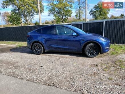 Тесла Model Y 2023 в Буске на Automoto.ua Синий Тесла Model Y, объемом двигателя 0 л и пробегом 25 тыс. км за 27300 $, фото 1 на Automoto.ua