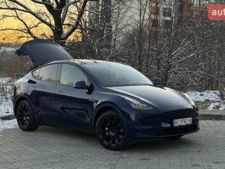 Тесла Model Y 2023 в Львове на Automoto.ua Синий Тесла Model Y, объемом двигателя 0 л и пробегом 15 тыс. км за 31500 $, фото 1 на Automoto.ua