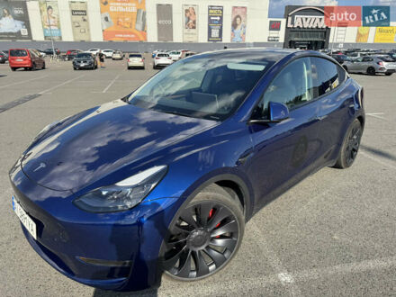 Тесла Model Y 2023 у Києві на Automoto.ua Синій Тесла Model Y, об'ємом двигуна 0 л та пробігом 17 тис. км за 32500 $, фото 1 на Automoto.ua