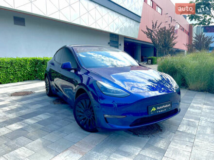 Тесла Model Y 2023 у Києві на Automoto.ua Синій Тесла Model Y, об'ємом двигуна 0 л та пробігом 34 тис. км за 28900 $, фото 1 на Automoto.ua