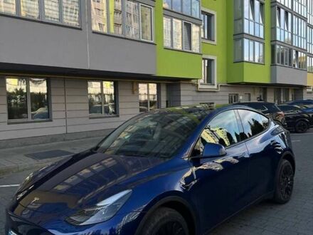 Тесла Model Y 2023 в Львове на Automoto.ua Синий Тесла Model Y, объемом двигателя 0 л и пробегом 27 тыс. км за 29499 $, фото 1 на Automoto.ua