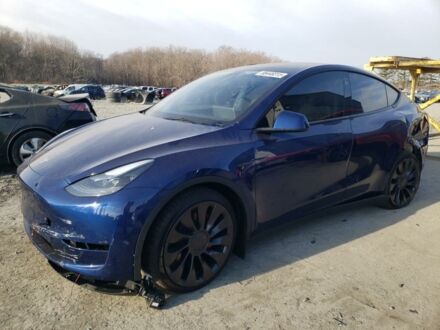 Тесла Model Y 2023 в Львове на Automoto.ua Синий Тесла Model Y, объемом двигателя 0 л и пробегом 1 тыс. км за 23000 $, фото 1 на Automoto.ua