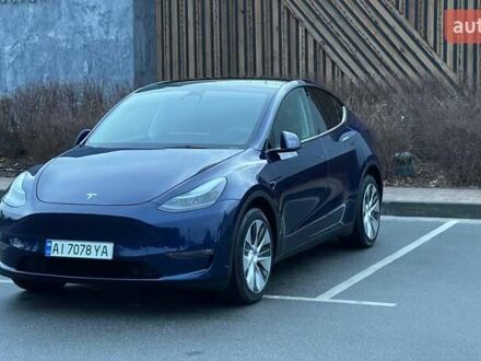 Тесла Model Y 2023 в Киеве на Automoto.ua Синий Тесла Model Y, объемом двигателя 0 л и пробегом 35 тыс. км за 29000 $, фото 1 на Automoto.ua
