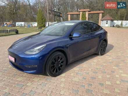 Тесла Model Y 2023 в Львове на Automoto.ua Синий Тесла Model Y, объемом двигателя 0 л и пробегом 17 тыс. км за 29600 $, фото 1 на Automoto.ua