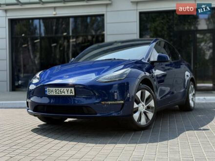 Синий Тесла Model Y, объемом двигателя 0 л и пробегом 12 тыс. км за 29000 $, фото 1 на Automoto.ua