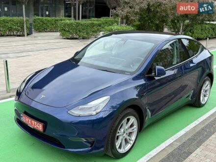 Синій Тесла Model Y, об'ємом двигуна 0 л та пробігом 81 тис. км за 30500 $, фото 1 на Automoto.ua