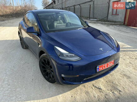 Тесла Model Y 2023 в Львове на Automoto.ua Синий Тесла Model Y, объемом двигателя 0 л и пробегом 6 тыс. км за 26000 $, фото 1 на Automoto.ua