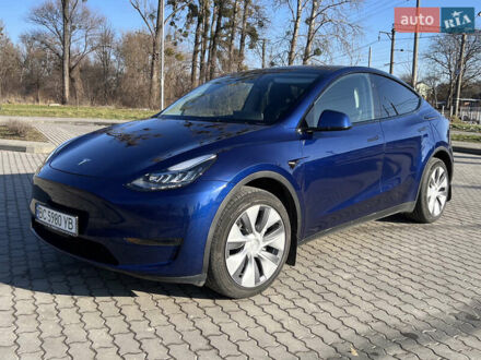 Тесла Model Y 2023 в Львове на Automoto.ua Синий Тесла Model Y, объемом двигателя 0 л и пробегом 17 тыс. км за 33500 $, фото 1 на Automoto.ua