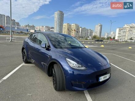 Тесла Model Y 2023 в Киеве на Automoto.ua Синий Тесла Model Y, объемом двигателя 0 л и пробегом 15 тыс. км за 36000 $, фото 1 на Automoto.ua