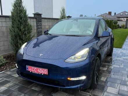 Синій Тесла Model Y, об'ємом двигуна 0 л та пробігом 123 тис. км за 24500 $, фото 1 на Automoto.ua