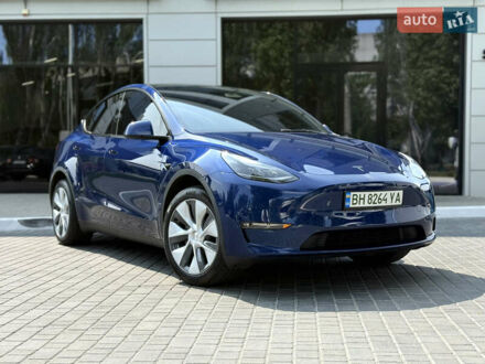 Тесла Model Y 2023 в Одессе на Automoto.ua Синий Тесла Model Y, объемом двигателя 0 л и пробегом 14 тыс. км за 28000 $, фото 1 на Automoto.ua