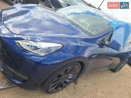 Тесла Model Y 2023 в Киеве на Automoto.ua Синий Тесла Model Y, объемом двигателя 0 л и пробегом 37 тыс. км за 23000 $, фото 1 на Automoto.ua
