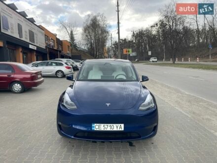 Синій Тесла Model Y, об'ємом двигуна 0 л та пробігом 15 тис. км за 29900 $, фото 1 на Automoto.ua