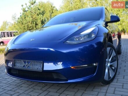 Синій Тесла Model Y, об'ємом двигуна 0 л та пробігом 32 тис. км за 29850 $, фото 1 на Automoto.ua
