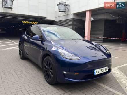 Тесла Model Y 2024 в Киеве на Automoto.ua Синий Тесла Model Y, объемом двигателя 0 л и пробегом 1 тыс. км за 34000 $, фото 1 на Automoto.ua