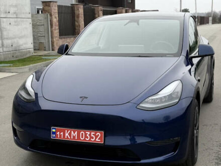 Синій Тесла Model Y, об'ємом двигуна 0 л та пробігом 16 тис. км за 29900 $, фото 1 на Automoto.ua