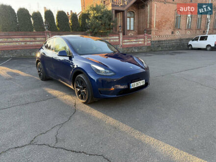 Синій Тесла Model Y, об'ємом двигуна 0 л та пробігом 1 тис. км за 34500 $, фото 1 на Automoto.ua