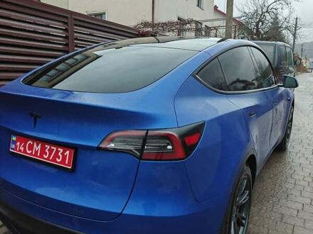 Синій Тесла Model Y, об'ємом двигуна 0 л та пробігом 14 тис. км за 29800 $, фото 1 на Automoto.ua