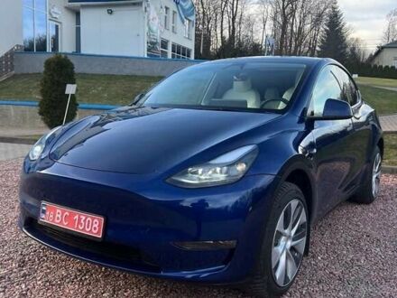 Тесла Model Y 2024 в Львове на Automoto.ua Синий Тесла Model Y, объемом двигателя 0 л и пробегом 12 тыс. км за 28500 $, фото 1 на Automoto.ua