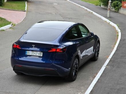 Синій Тесла Model Y, об'ємом двигуна 0 л та пробігом 25 тис. км за 34000 $, фото 1 на Automoto.ua