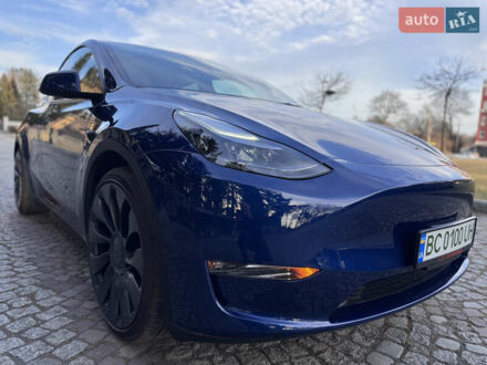 Тесла Model Y 2024 в Львове на Automoto.ua Синий Тесла Model Y, объемом двигателя 0 л и пробегом 2 тыс. км за 29999 $, фото 1 на Automoto.ua