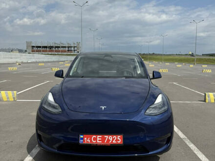 Тесла Model Y 2024 в Львове на Automoto.ua Синий Тесла Model Y, объемом двигателя 0 л и пробегом 5 тыс. км за 26700 $, фото 1 на Automoto.ua