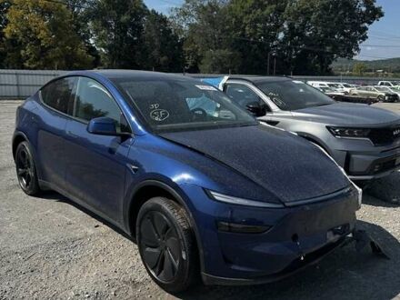 Синий Тесла Model Y, объемом двигателя 0 л и пробегом 1 тыс. км за 35000 $, фото 1 на Automoto.ua