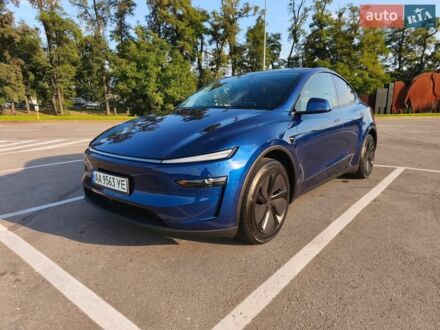 Синий Тесла Model Y, объемом двигателя 0 л и пробегом 4 тыс. км за 47500 $, фото 1 на Automoto.ua