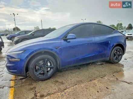 Синий Тесла Model Y, объемом двигателя 0 л и пробегом 15 тыс. км за 19000 $, фото 1 на Automoto.ua