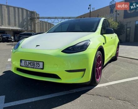 Зеленый Тесла Model Y, объемом двигателя 0 л и пробегом 11 тыс. км за 27999 $, фото 1 на Automoto.ua