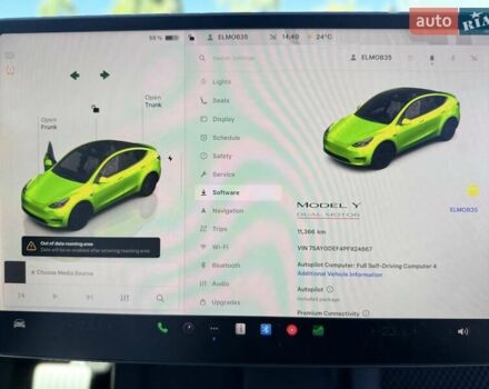 Зеленый Тесла Model Y, объемом двигателя 0 л и пробегом 11 тыс. км за 27999 $, фото 29 на Automoto.ua