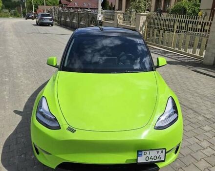 Зелений Тесла Model Y, об'ємом двигуна 0 л та пробігом 30 тис. км за 32800 $, фото 11 на Automoto.ua