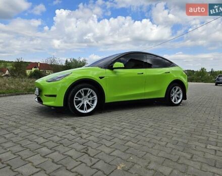 Зелений Тесла Model Y, об'ємом двигуна 0 л та пробігом 30 тис. км за 32800 $, фото 4 на Automoto.ua