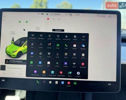 Зеленый Тесла Model Y, объемом двигателя 0 л и пробегом 11 тыс. км за 27999 $, фото 16 на Automoto.ua
