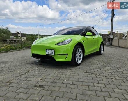 Зелений Тесла Model Y, об'ємом двигуна 0 л та пробігом 30 тис. км за 32800 $, фото 3 на Automoto.ua