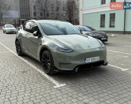 Зеленый Тесла Model Y, объемом двигателя 0 л и пробегом 132 тыс. км за 24900 $, фото 1 на Automoto.ua