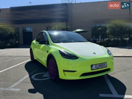 Зеленый Тесла Model Y, объемом двигателя 0 л и пробегом 11 тыс. км за 27999 $, фото 1 на Automoto.ua