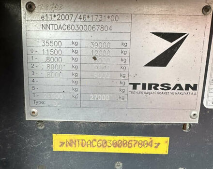 Желтый Тирсан RS, объемом двигателя 0 л и пробегом 0 тыс. км за 14800 $, фото 6 на Automoto.ua