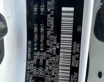 Белый Тойота 4Раннер, объемом двигателя 4 л и пробегом 250 тыс. км за 24800 $, фото 25 на Automoto.ua