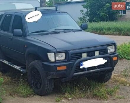 Черный Тойота 4Раннер, объемом двигателя 3 л и пробегом 350 тыс. км за 4200 $, фото 1 на Automoto.ua