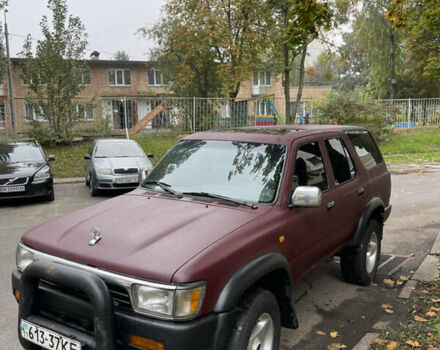 Красный Тойота 4Раннер, объемом двигателя 3 л и пробегом 450 тыс. км за 5500 $, фото 3 на Automoto.ua