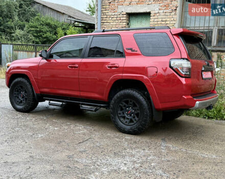 Червоний Тойота 4Раннер, об'ємом двигуна 3.96 л та пробігом 28 тис. км за 47900 $, фото 5 на Automoto.ua