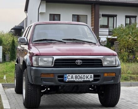 Красный Тойота 4Раннер, объемом двигателя 3 л и пробегом 267 тыс. км за 5990 $, фото 1 на Automoto.ua