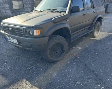 Зеленый Тойота 4Раннер, объемом двигателя 3 л и пробегом 250 тыс. км за 3500 $, фото 1 на Automoto.ua