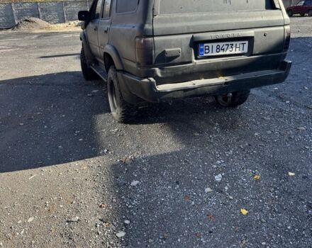 Зеленый Тойота 4Раннер, объемом двигателя 3 л и пробегом 250 тыс. км за 3500 $, фото 2 на Automoto.ua