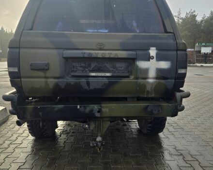 Зеленый Тойота 4Раннер, объемом двигателя 3 л и пробегом 450 тыс. км за 6000 $, фото 2 на Automoto.ua
