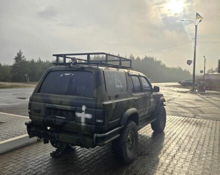 Зеленый Тойота 4Раннер, объемом двигателя 3 л и пробегом 450 тыс. км за 6000 $, фото 1 на Automoto.ua